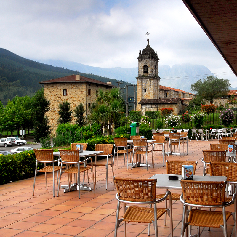 Terraza-Hotel Elorrio