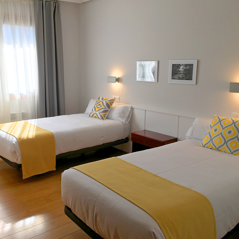 habitación doble individual