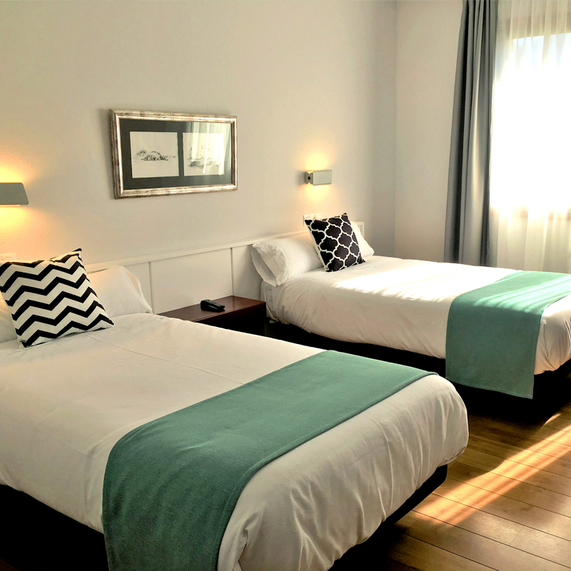 habitación doble individual